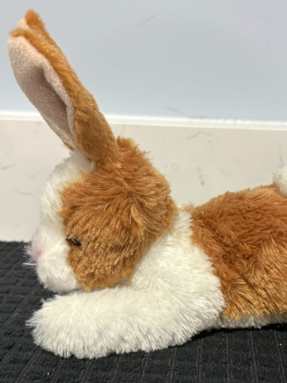 Aurora Brown & White Plush Bunny Rabbit Stuffed Animal Small 6-14 in 2016